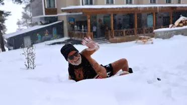 Fedon kayak yaparken