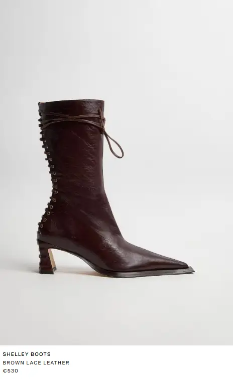Miista Shelley Boots çizmelerinin detaylı fotoğrafı