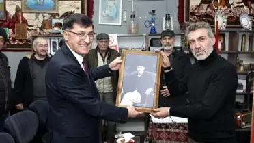 Mezatta sergilenen antika eserler