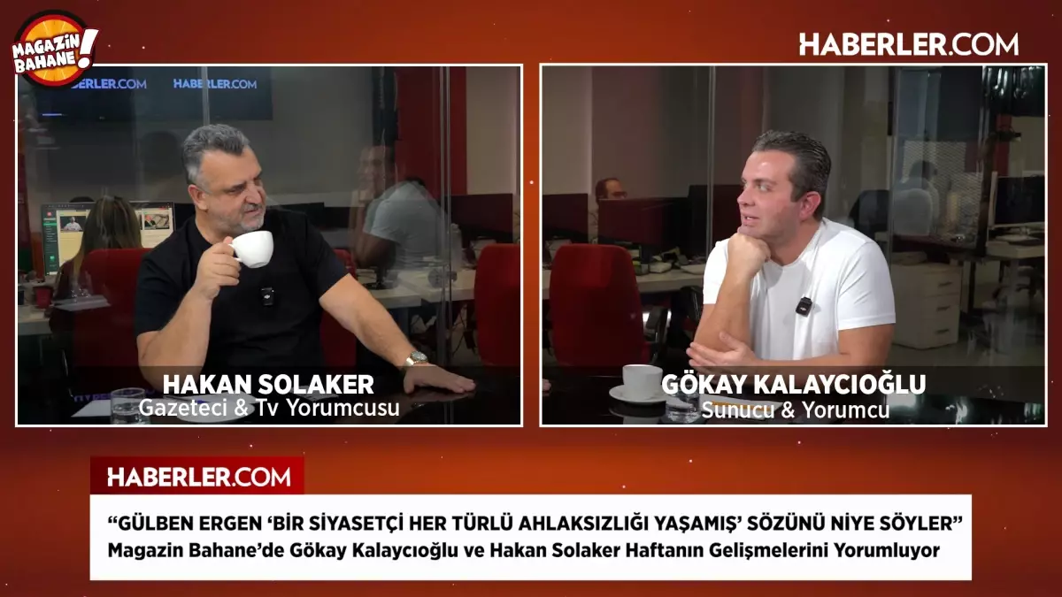 Bahane’de Gülben Ergen Tartışması: Siyaset‑Magazin Çatışması ve Uzmanların Sert Eleştirileri