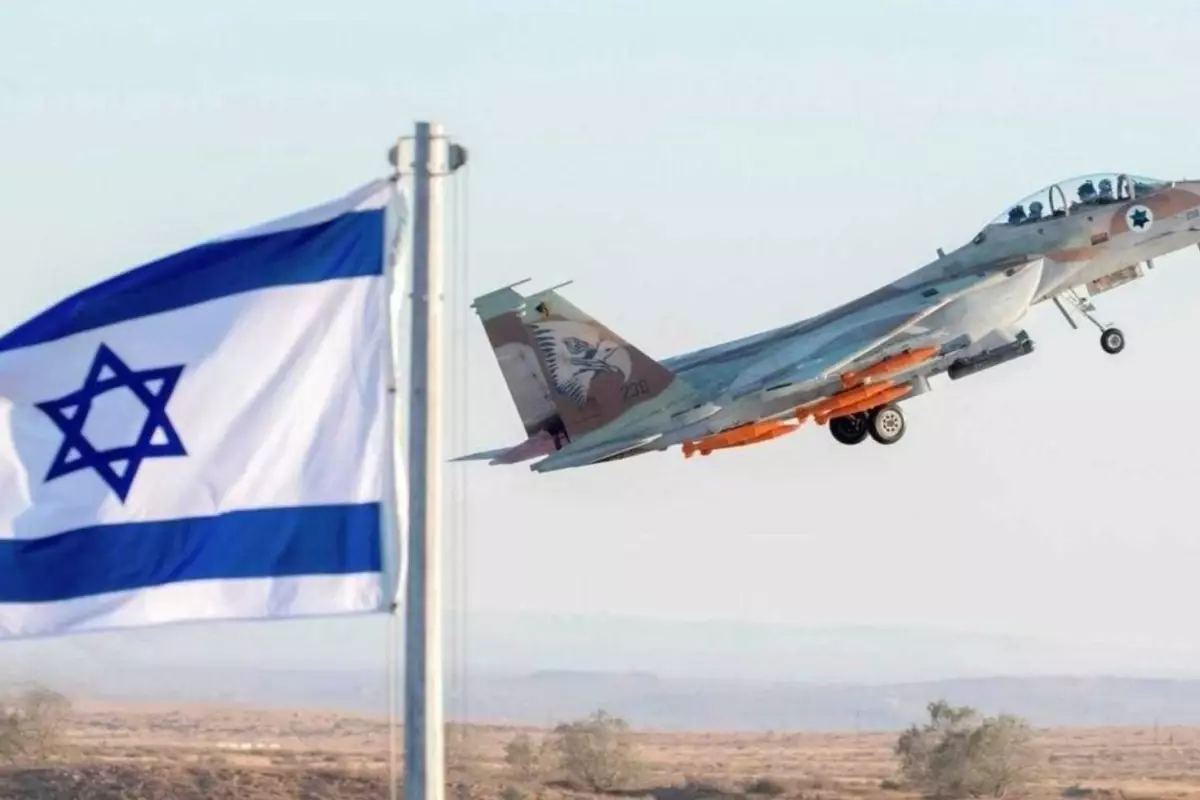 İsrail'in Lübnan'a düzenlediği hava saldırısı