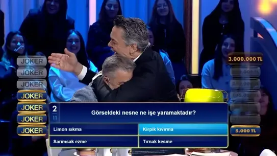 Beyaz'la Joker programından bir sahne