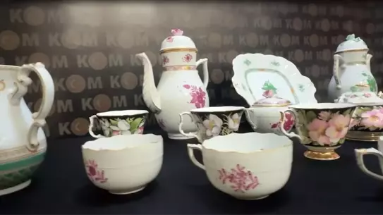 Ele geçirilen el sanatları eserleri