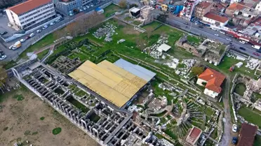 Mozaik odasının detaylı fotoğrafı