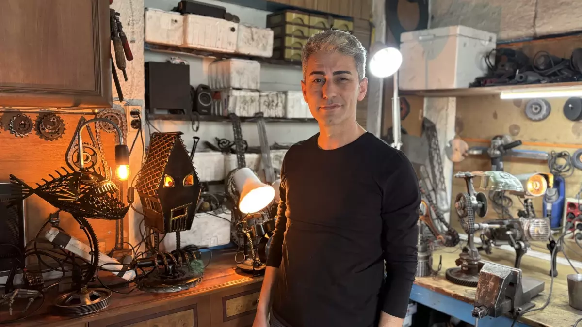 Hurda Metallerden Şıklık: Emrah Korkmaz’ın Dönüştürücü Sanatı