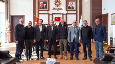 Erzurum Teknik Üniversitesi'nde Medya ve Eğitim Zirvesi: Rektör Çakmak'tan Sıcak Karşılama