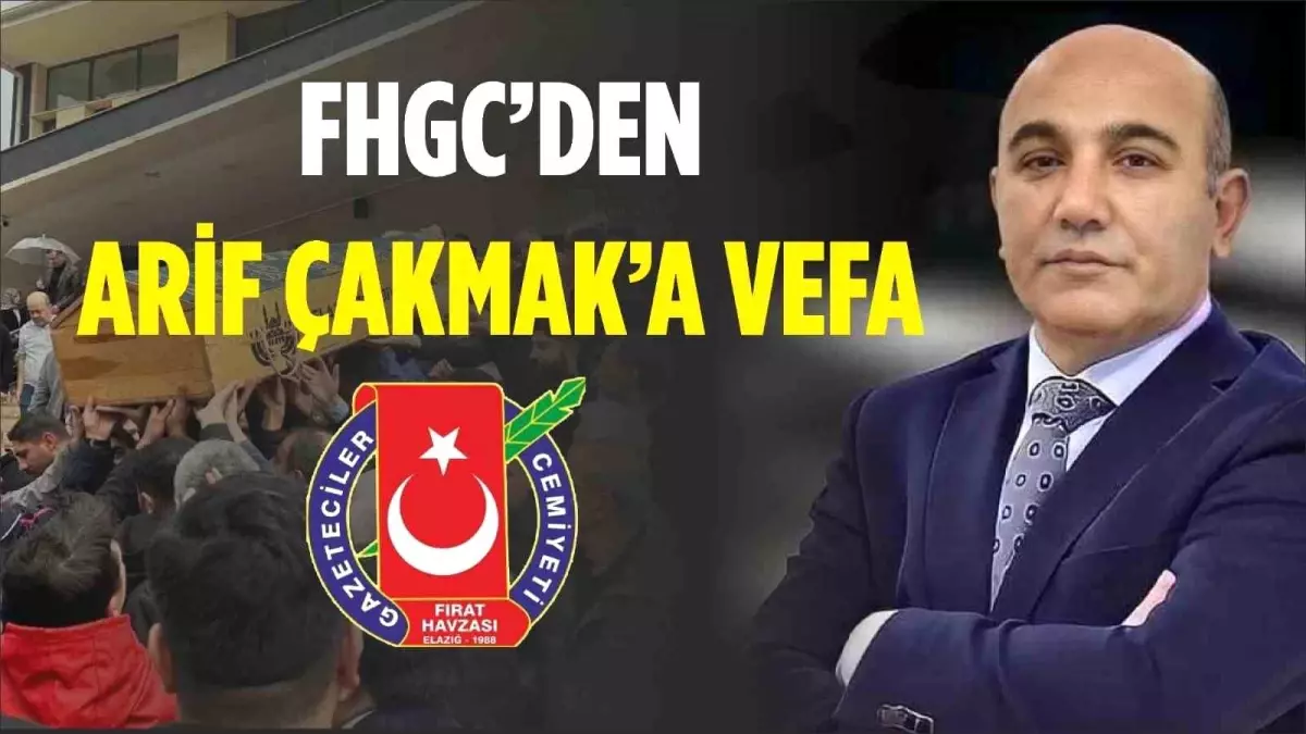 FHGC’den Arif Çakmak’a Vefa: Çalışan Gazeteciler Günü’nde Anlamlı Bir Buluşma