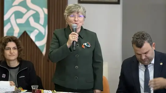 Toplantı anından bir kare