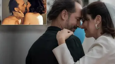 Bergüzar Korel setten bir kare