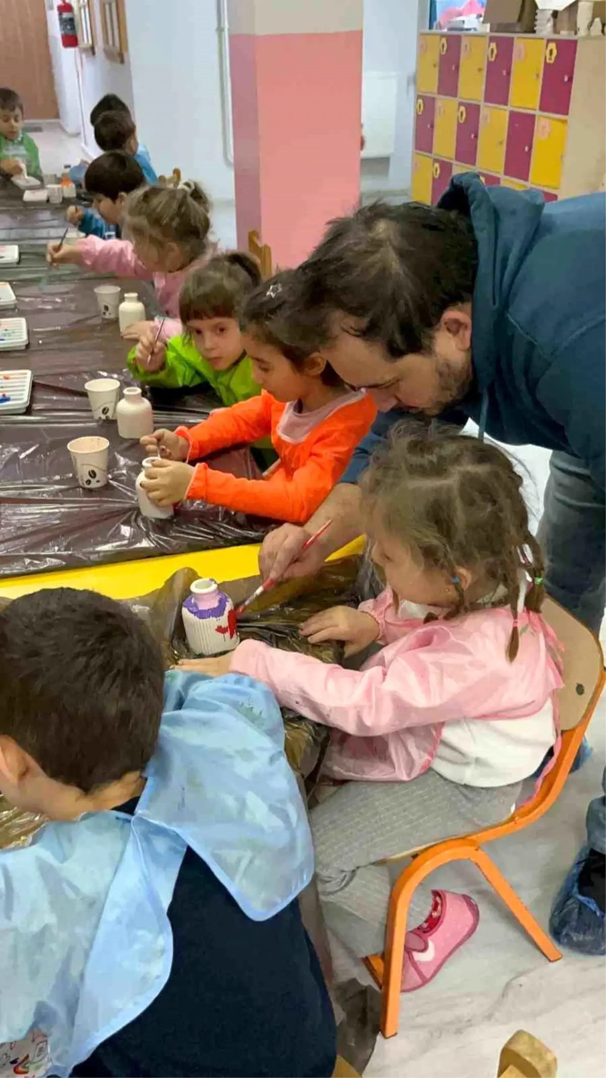 Menteşe’de Renkli Sanat Atölyeleri Çocukların Yaratıcılığını Ateşliyor