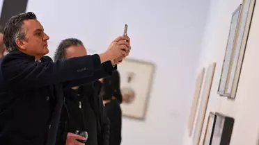 Ergin İnan’ın ‘Geçiş’ adlı tablosu