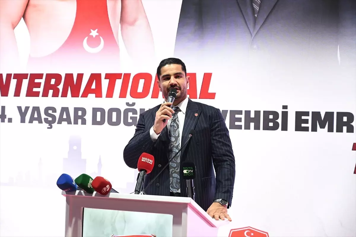 Kemer’de Yaşar Doğu Uluslararası Güreş Turnuvası Başladı