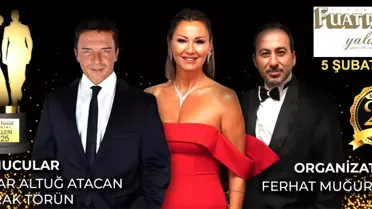 Fuat Paşa Yalısı'nda düzenlenen Gelin Damat Dergisi Ödül Töreni'nden bir kare