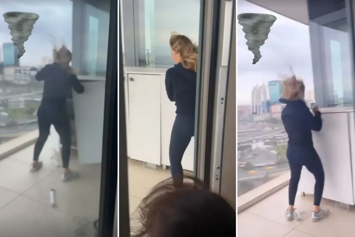 Zeynep Yılmaz, Marmara Fırtınasında Balkonunda Korkunç Anlar Yaşadı