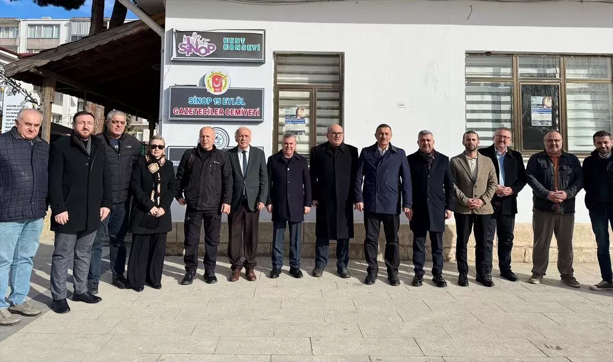 Nazım Maviş, Sinop'ta Gazeteciler Günü'nü Coşkuyla Kutladı