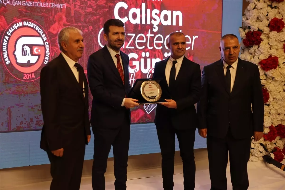 Şanlıurfa’da Çalışan Gazeteciler Günü Coşkusu