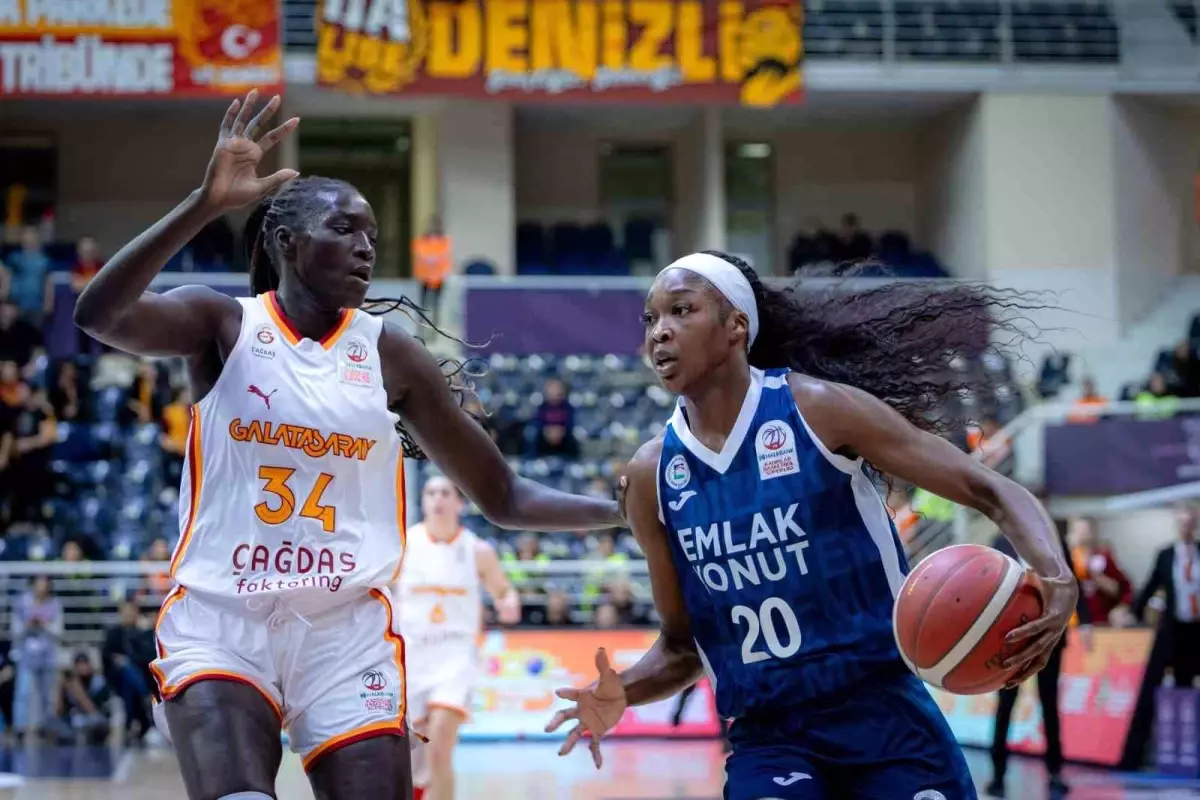 Galatasaray, Halkbank Kadınlar Türkiye Kupası Dörtlü Finalinde Emlak Konut'u 66-64 Yendi