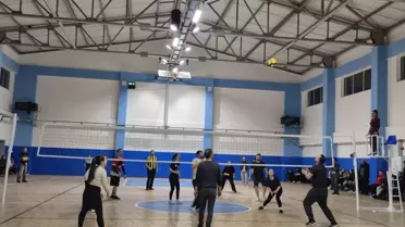 Dodurga voleybol turnuvası maç fotoğrafı