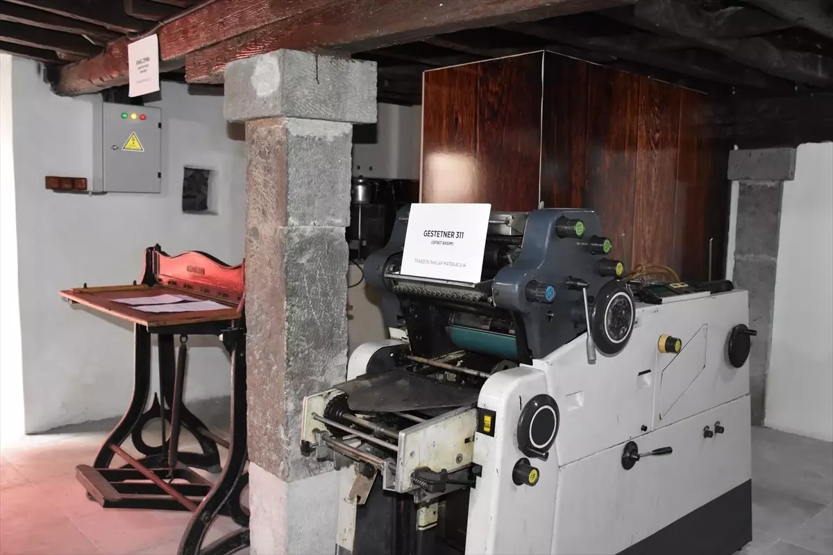 Trabzon Ortahisar’da Basın Tarihi Müzesi Ziyarete Açıldı