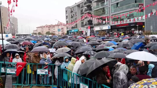 Özgür Özel, Atatürk Bilim Merkezi açılışında konuşma yapıyor