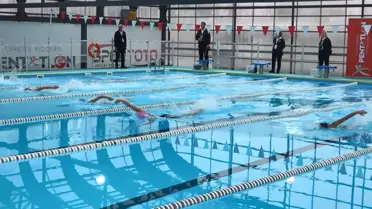 Modern Pentatlon Federasyonu'ndan Türkiye'ye İlk Açılır‑Kapanır Teleskopik Havuz