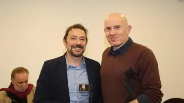 Kemal Gündüzalp ödül töreninde