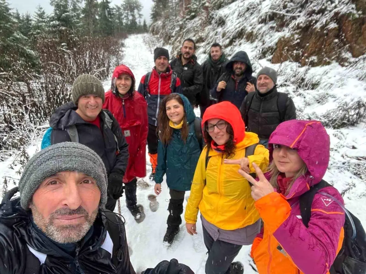 ESDAG Üyeleri Bozüyük Ormanında 30 km Zorlu Parkuru Aştı