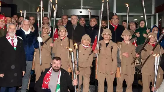 Nazım Hikmet Kültür Merkezi'nde anma programı sırasında çekilen fotoğraf