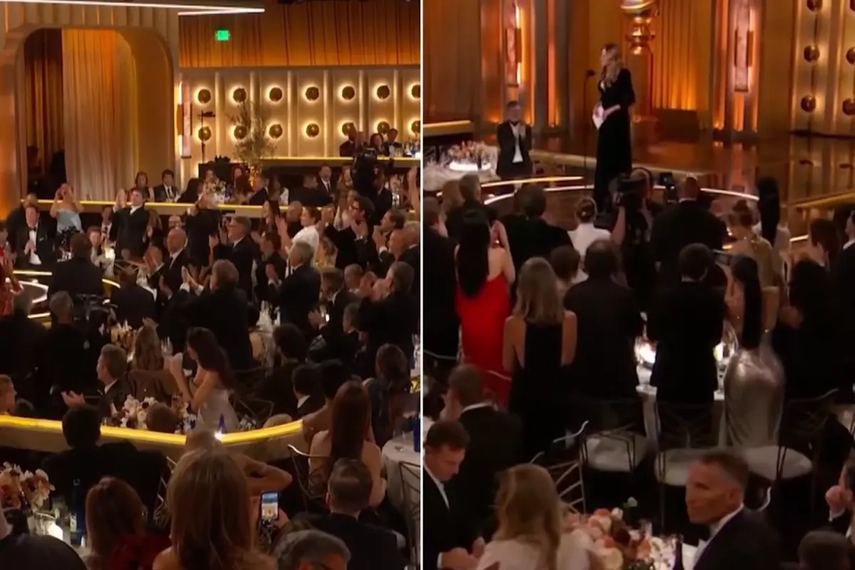 Julia Roberts, Altın Küre Sahnesinde Alkış Yağmuruna Tutundu