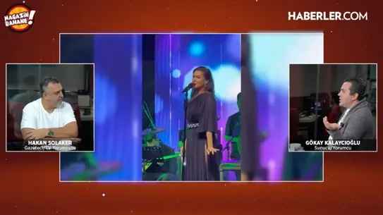 Magazin Bahane programından görüntü