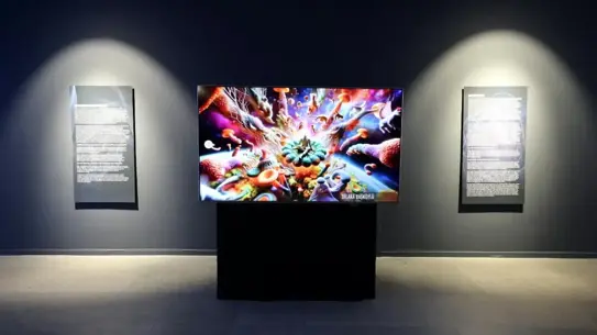 Fijital Kapılar sergisinin ana görseli