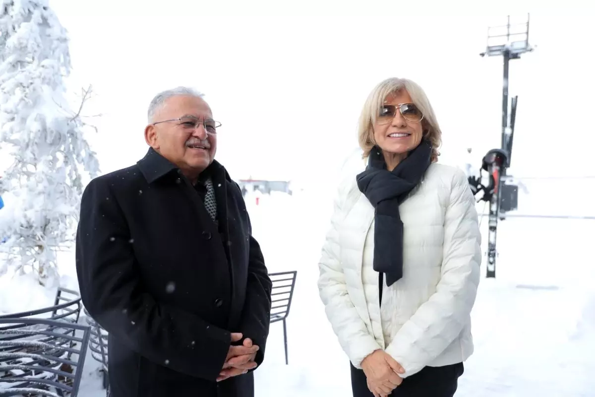 Kayseri Büyükşehir Başkanı Büyükkılıç, Tansu Çiller ile Erciyes'in Turizm Potansiyelini Değerlendirdi