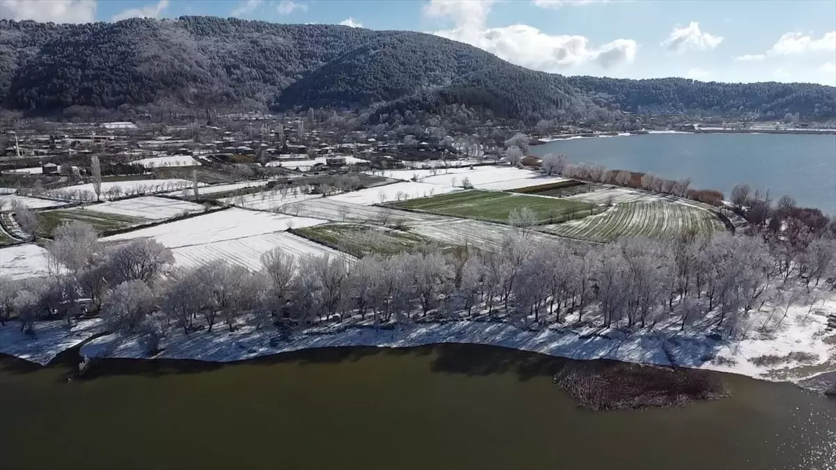 Ödemiş'te Kar Keyfi: Gölcük'te Kış Coşkusu