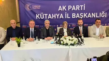 AK Parti Kütahya Teşkilatı 1. Yıl basın toplantısı