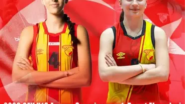 U18 Milli Takımı formasıyla Melis Erdoğan ve Duru Zeren