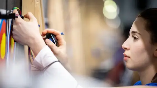 Samsun’da Salon Kış Kupası müsabakalarından bir an