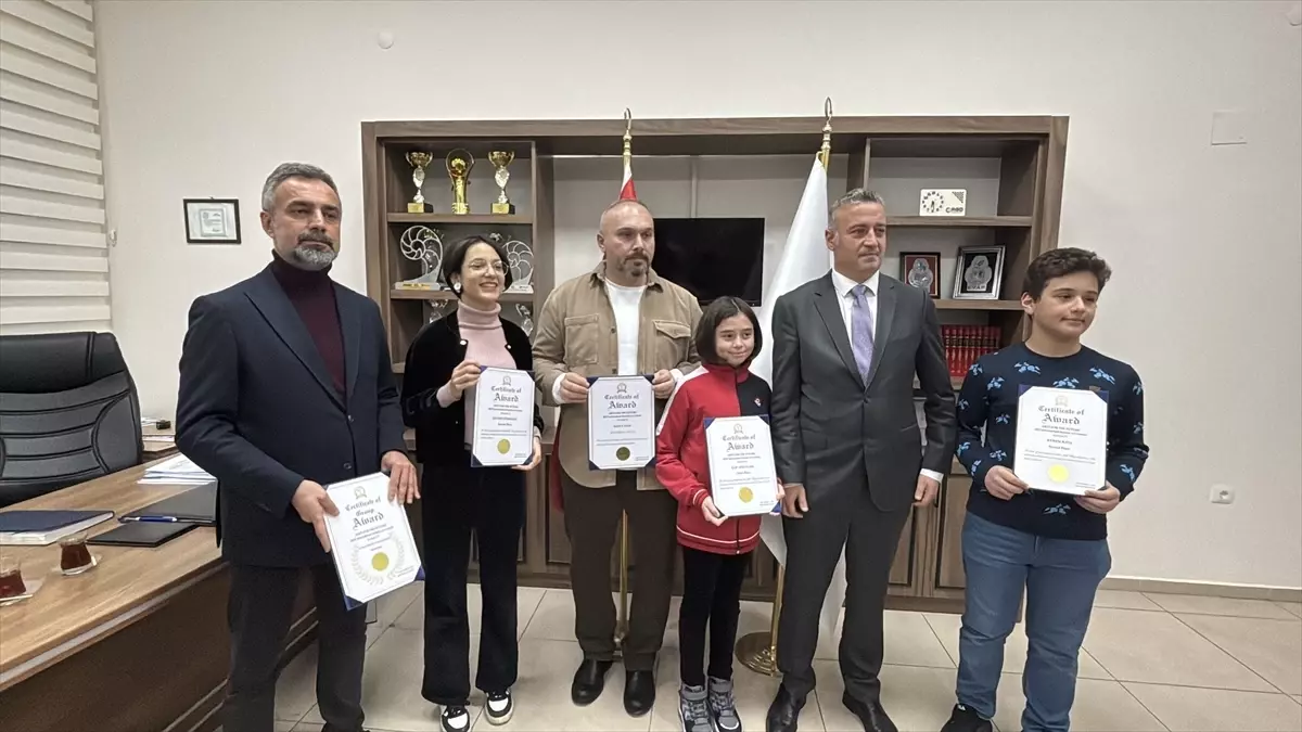 Atakum BİLSEM’in Uluslararası Sanat Yarışmasında 5. Sıra ve Öğrencilerden Ödül Zaferi