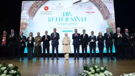 Emine Erdoğan ana görsel, tıp ve kültür sempozyumu
