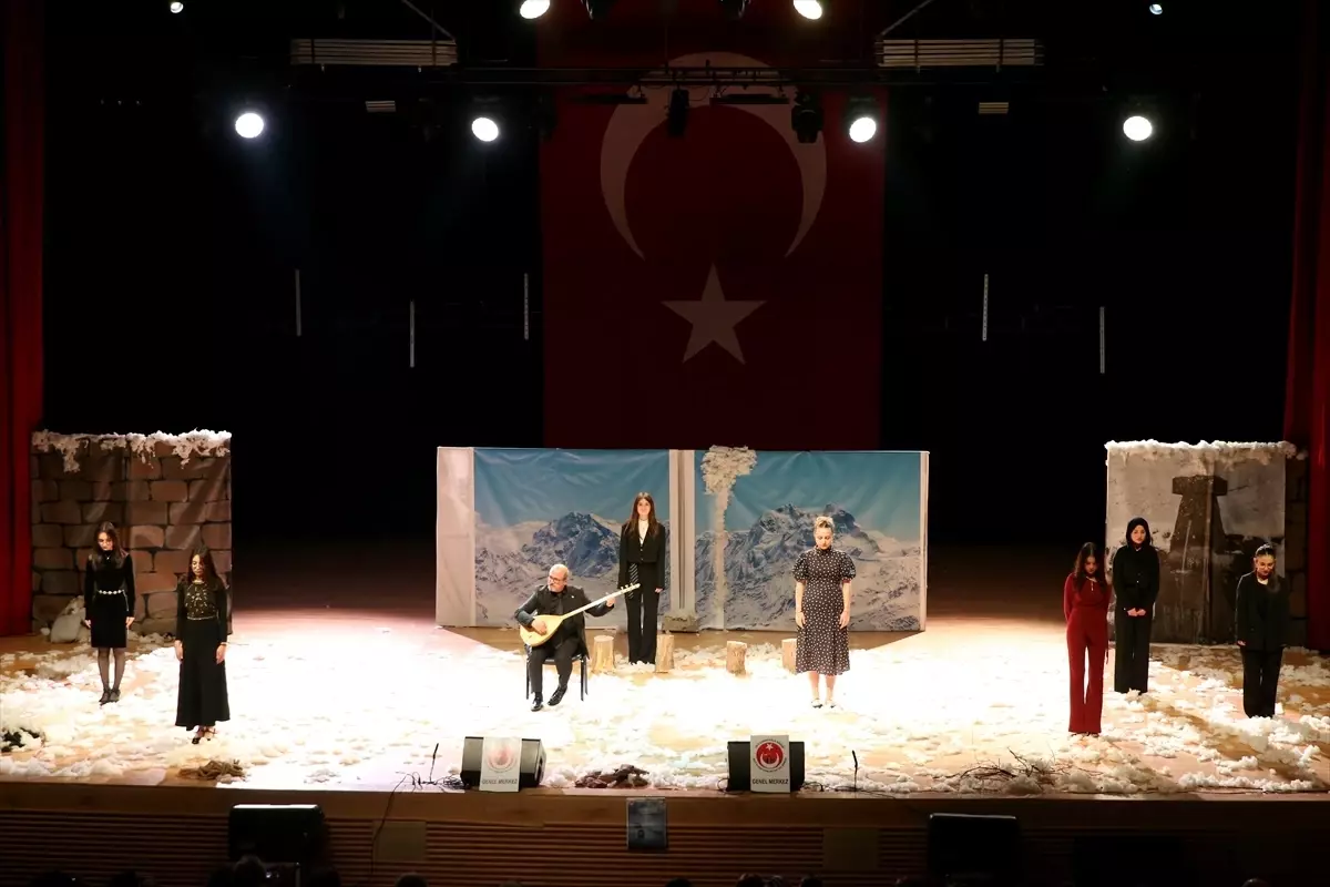Kayseri'de Sarıkamış Şehitlerini Anma Etkinliği "Bir Kışa Sığan Binlerce Veda"