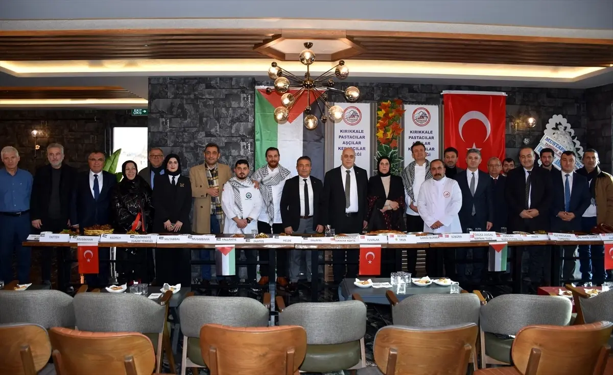 Kırıkkale'de Filistin Mutfağına Yolculuk: Gastronomi Köprüsü Etkinliği