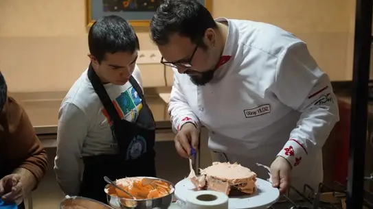 Öğrencilerin hazırladığı pasta örnekleri