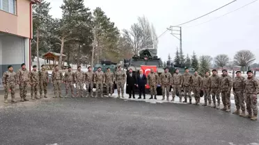Sivas'ta PÖH Timleri Dualar ve Kurban Kesimiyle Suriye'ye Gönderildi