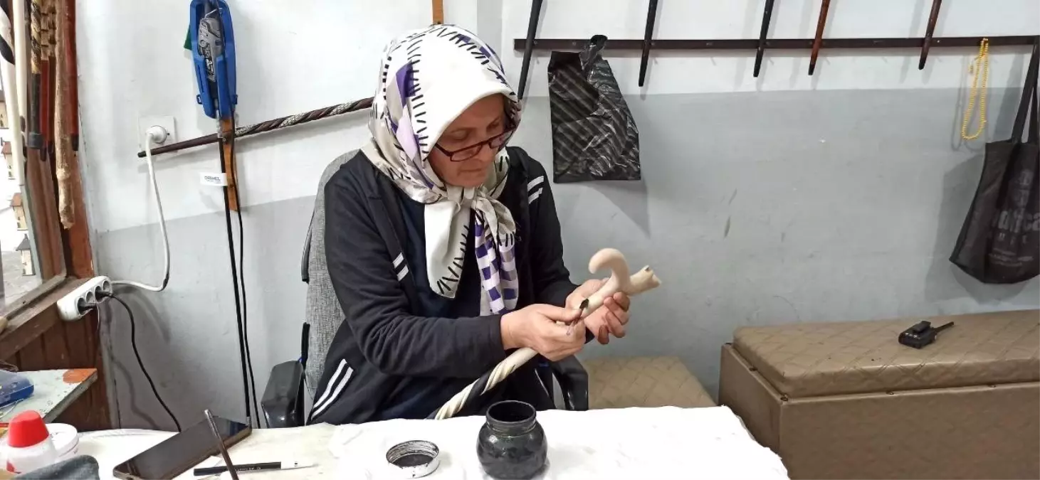 Devrek Bastonu Cumhurbaşkanı Erdoğan’dan Hediye Olarak Sunuldu