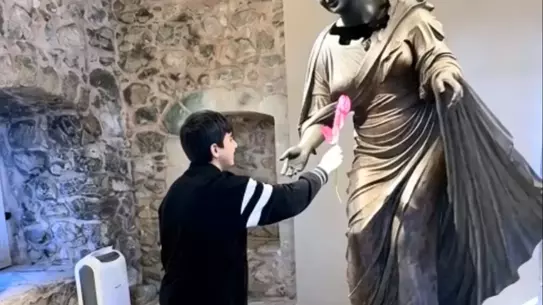 Yapay zeka ile oluşturulan antik eser 3D modeli