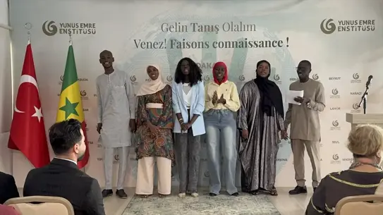 Türk Dili Günü etkinliğinden bir an