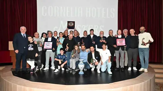 Cornelia Golf Masters ve Open turnuvalarının sahada çekilmiş fotoğrafı