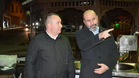 Miraç Kandili töreninden bir kare