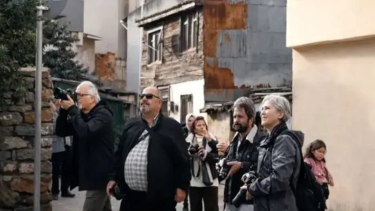 Tuzla sokaklarında fotoğrafçılar çekim yapıyor