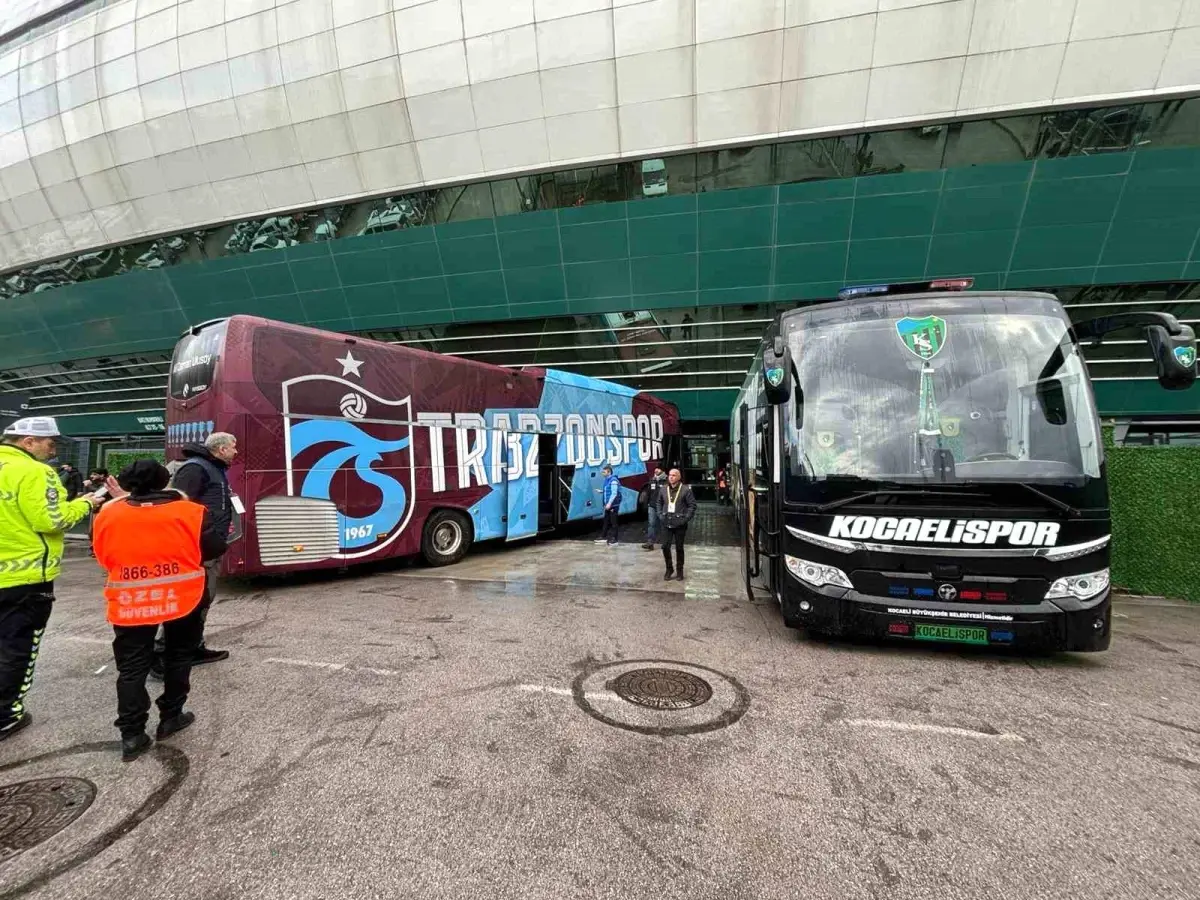 Kocaelispor ve Trabzonspor Stadyumda Buluşmaya Hazır