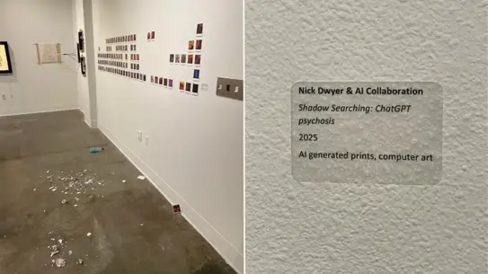 Yapay zeka tarafından oluşturulmuş sanat eseri